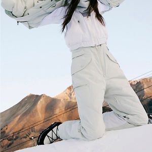 NWT FP Movement Around The Block Bib / Salt Spray Combo Size M